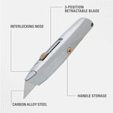 Stanley Classic 99 E 6-In. Retractable Utility Knife, 10-099