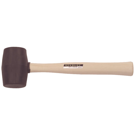Stanley 18-Oz. Rubber Mallet with Wood Handle