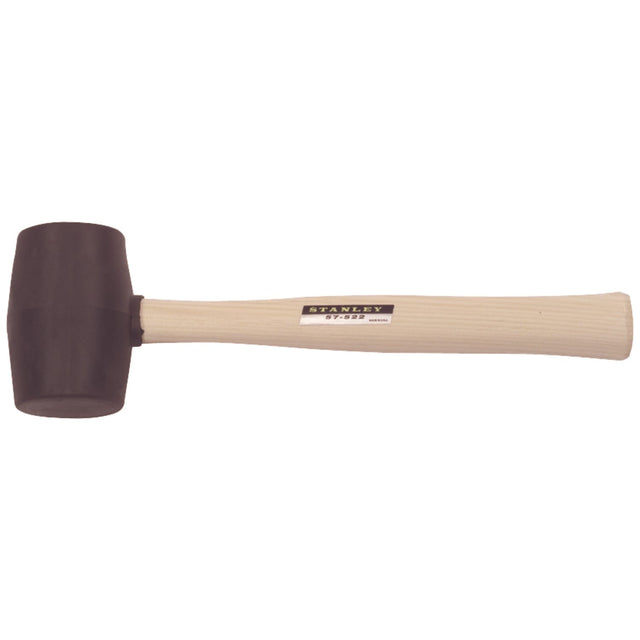 Stanley 18-Oz. Rubber Mallet with Wood Handle