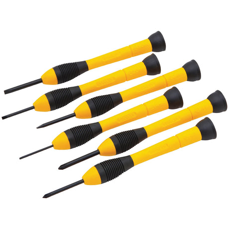 Stanley 6-Piece Precision Screwdriver Set with Storage Case, 66-052