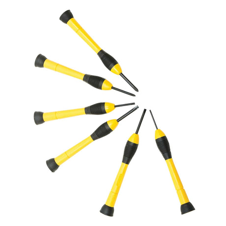 Stanley 6-Piece Precision Screwdriver Set with Storage Case, 66-052