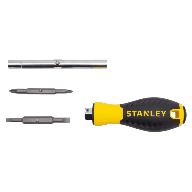 Stanley 6-Way Quick-Change Interchangeable Screwdriver, 68-012