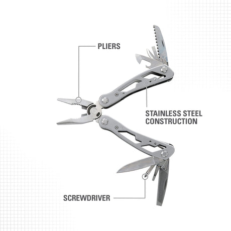 Stanley 12-in-1 Multi-Tool with Holster, 84-519K