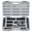 Stanley 69-Piece Black-Chrome Socket Set, 92-824