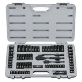 Stanley 69-Piece Black-Chrome Socket Set, 92-824