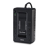 Cyber Power 550VA/330W Battery Backup UPS System with 8 Outlets, Black - Cerified Refurbished