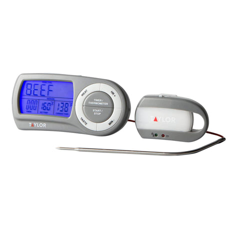 Taylor Precision Products Wireless Roasting and Baking Digital Programmable Thermometer, 1479