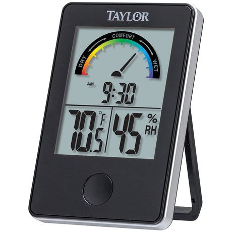 Taylor Precision Products Indoor Digital Comfort Level Station with Hygrometer