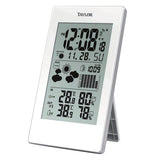 Taylor Precision Products Digital Weather Forecaster with Barometer & Alarm Clock