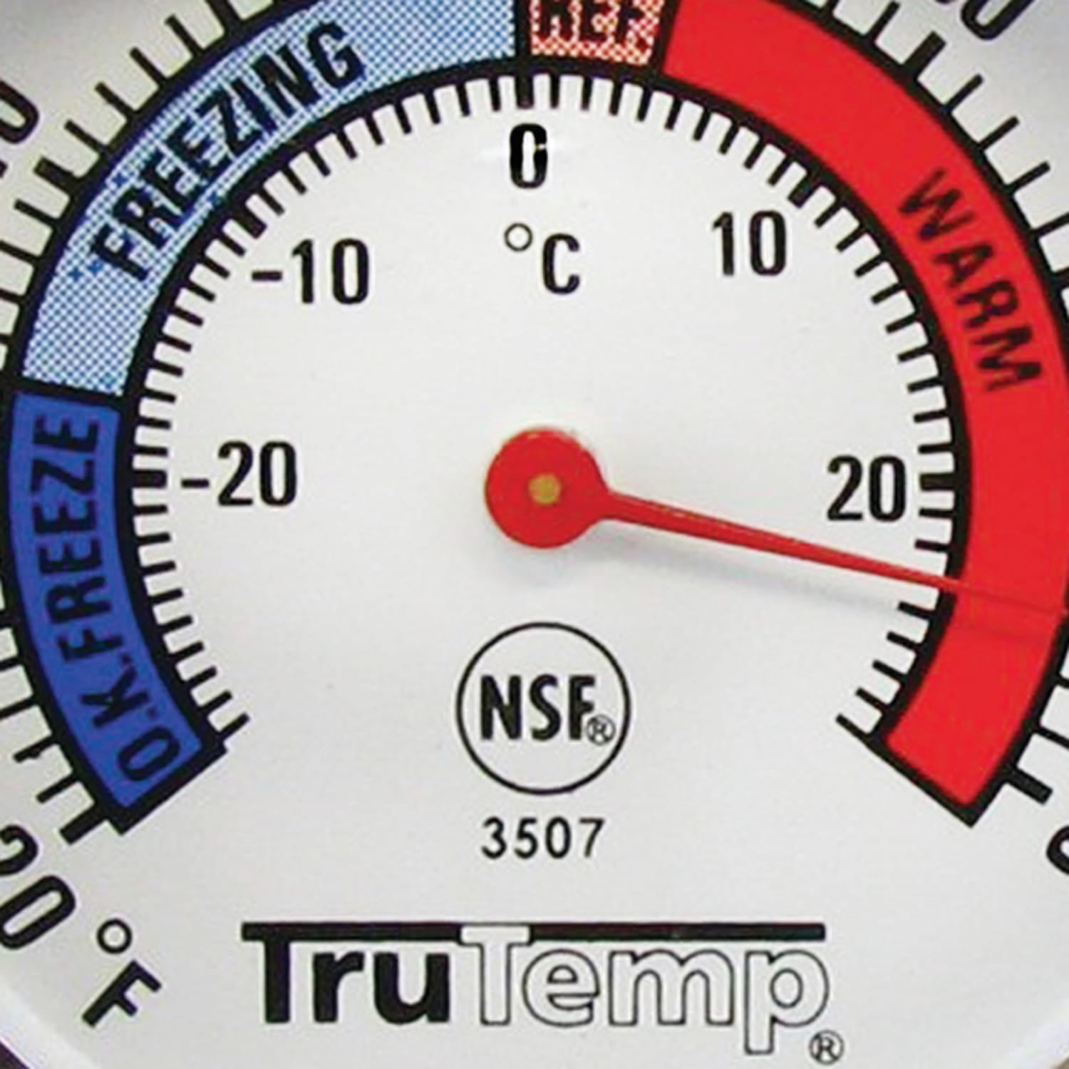 Taylor Precision Products Freezer-Refrigerator Thermometer