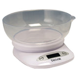 Taylor Precision Products 4.4lb-Capacity Digital Kitchen Scale with Bowl