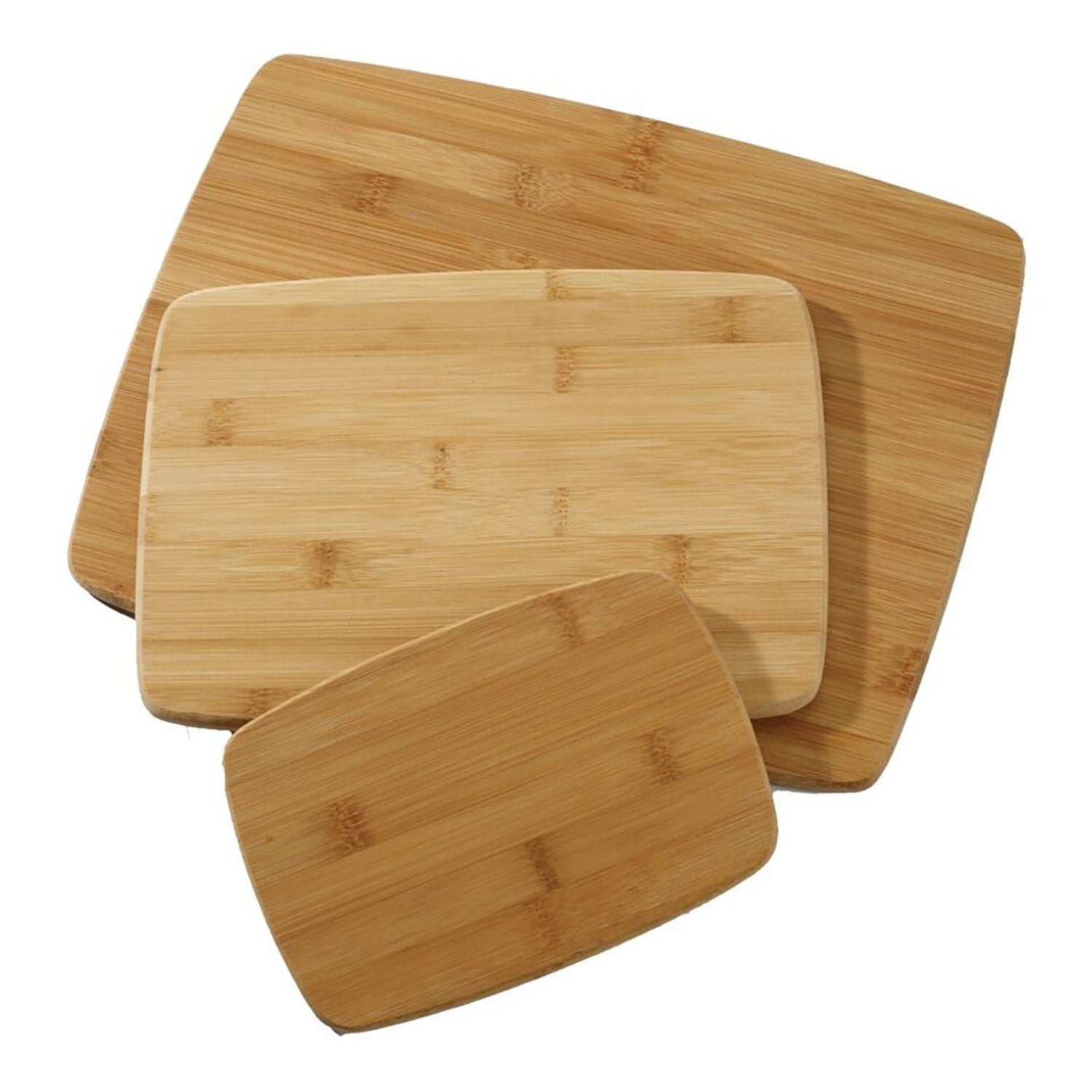 Farberware Classic Bamboo Cutting Board Set, 3 Pack