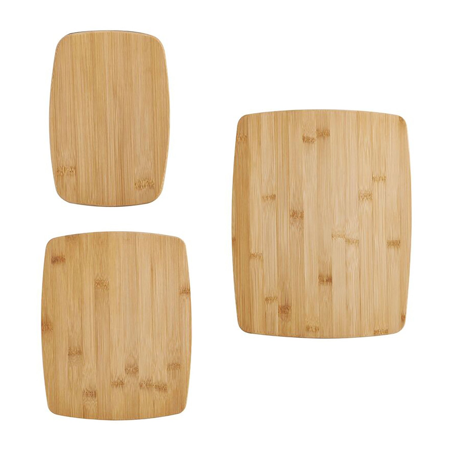 Farberware Classic Bamboo Cutting Board Set, 3 Pack