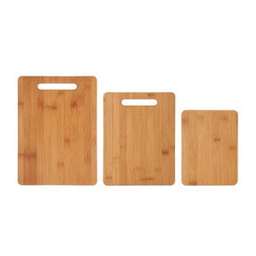 Farberware Bamboo Cutting Board Set, 3 Pack