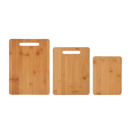 Farberware Bamboo Cutting Board Set, 3 Pack