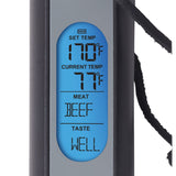 Taylor Precision Products Digital Preset Fork Thermometer for Backyard Grilling, 5262231