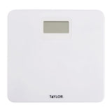 Taylor Precision Products Digital Plastic Bath Scale, White, 330-Lb. Capacity