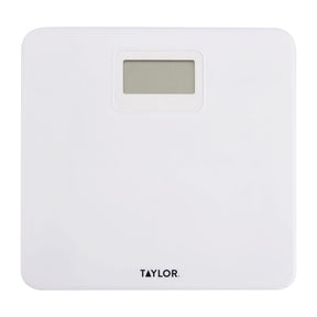 Taylor Precision Products Digital Plastic Bath Scale, White, 330-Lb. Capacity