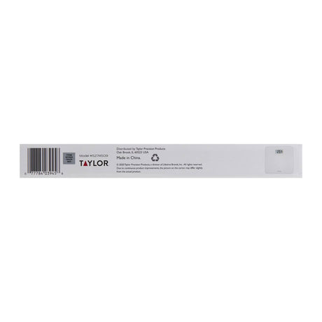 Taylor Precision Products Digital Plastic Bath Scale, White, 330-Lb. Capacity