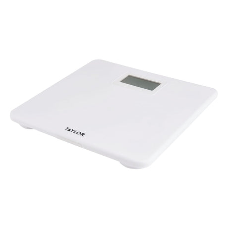 Taylor Precision Products Digital Plastic Bath Scale, White, 330-Lb. Capacity