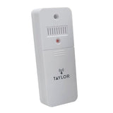 Taylor Precision Products Battery-Powered Wireless 3-Channel Digital Weather Forecaster and Clock with Wireless Remote Sensor