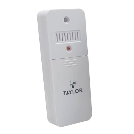 Taylor Precision Products Battery-Powered Wireless 3-Channel Digital Weather Forecaster and Clock with Wireless Remote Sensor