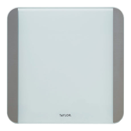 Taylor Precision Products Digital Motion Sensor Bathroom Scale, White, 440-Lb. Capacity