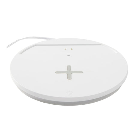 Taylor Precision Products Digital Indoor Weather Station with Mood Light and Wireless Charging Pad, 5287333