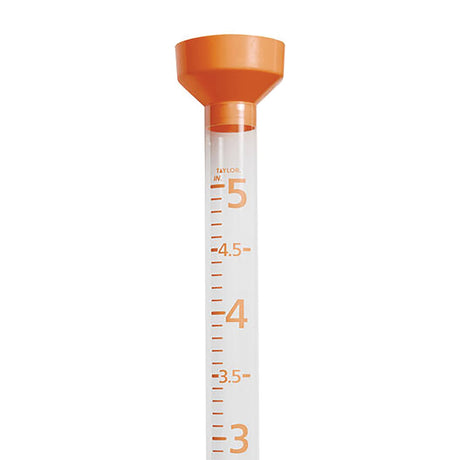 Taylor Precision Products Jumbo 5-In.-Capacity Easy-View Rain Gauge