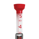 Taylor Precision Products Jumbo Jr. 5-In. Capacity Easy-to-View Rain Gauge