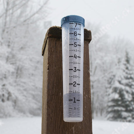 Taylor Precision Products 7-In. Capacity Silicone Rain Gauge