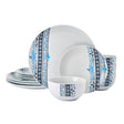 Studio Nova 12-Piece Porcelain Dinnerware Set, Michele Pattern
