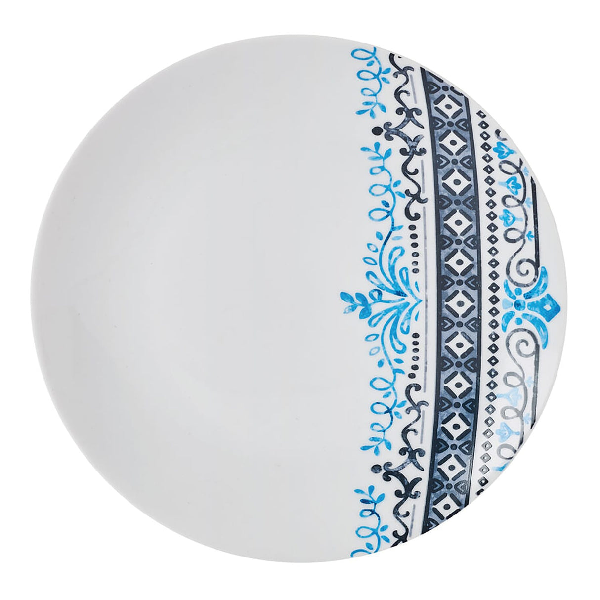 Studio Nova 12-Piece Porcelain Dinnerware Set, Michele Pattern