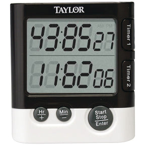 Taylor Precision Products Dual-Event Digital Timer/Clock