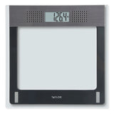 Taylor Precision Products Talking Digital 440-lb Capacity Bathroom Scale