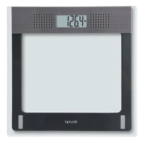 Taylor Precision Products Talking Digital 440-lb Capacity Bathroom Scale