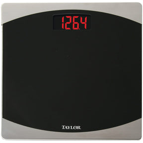Taylor Precision Products 12-Inch x 12-Inch 400-lb Capacity Bathroom Scale