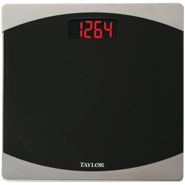 Taylor Precision Products 12-Inch x 12-Inch 400-lb Capacity Bathroom Scale
