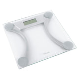 Taylor Precision Products Instant Read 400-lb Capacity Glass and Metallic Bathroom Scale