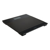 Taylor Precision Products Digital Glass Nonslip-Platform Bathroom Scale, 400-Lb. Capacity