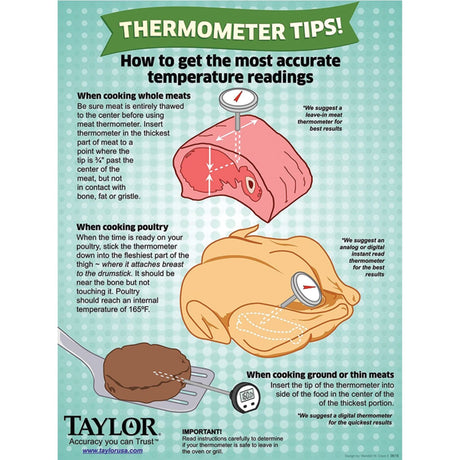 Taylor Precision Products Waterproof Digital Instant Read Thermometer