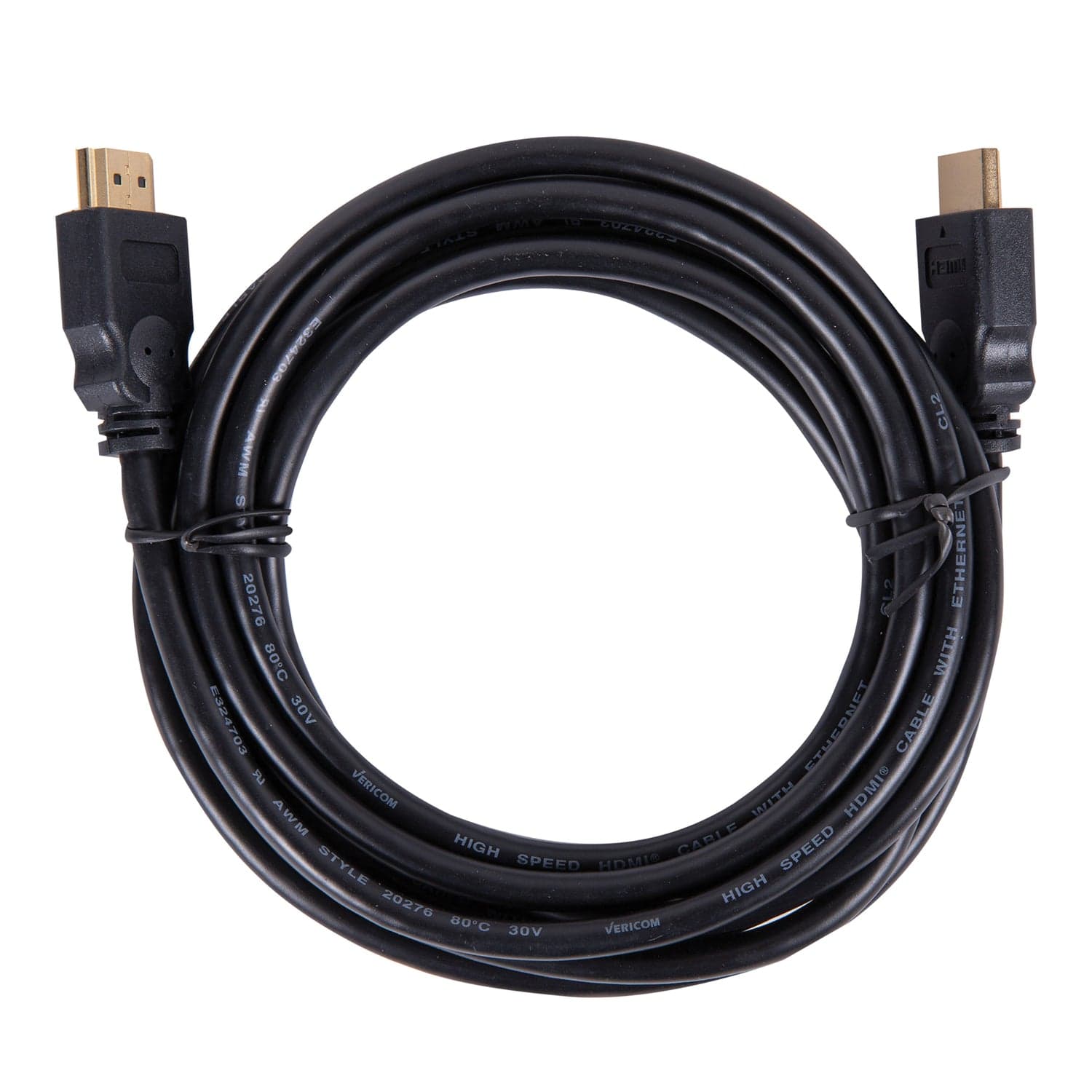 Vericom VP Series High Speed 18-Gbps HDMI Cable with Ethernet, 10 Ft.