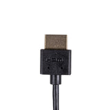 Vericom VU Series 18-Gbps High-Speed HDMI Cable with Ethernet, 3 Ft., Black