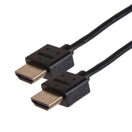 Vericom VU Series 18-Gbps High-Speed HDMI Cable with Ethernet, 3 Ft., Black