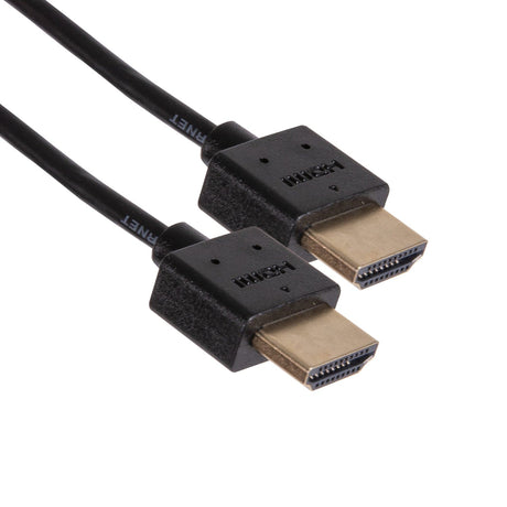 Vericom VU Series 18-Gbps High-Speed HDMI Cable with Ethernet, 3 Ft., Black