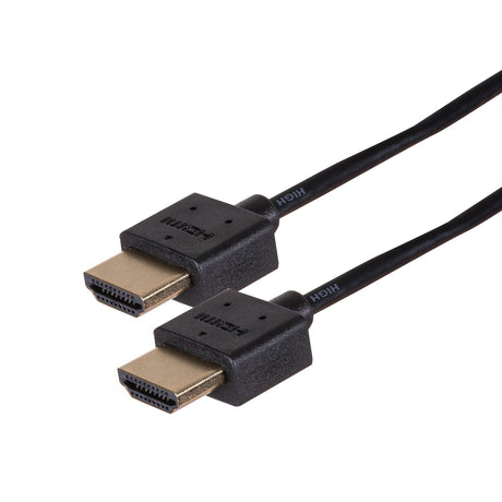Vericom VU Series 18-Gbps High-Speed HDMI Cable with Ethernet, 12 Ft., Black
