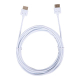 Vericom VU Series 18-Gbps High-Speed HDMI Cable with Ethernet, 12 Ft., White