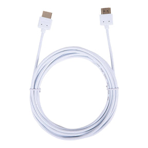 Vericom VU Series 18-Gbps High-Speed HDMI Cable with Ethernet, 12 Ft., White