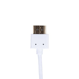 Vericom VU Series 18-Gbps High-Speed HDMI Cable with Ethernet, 12 Ft., White