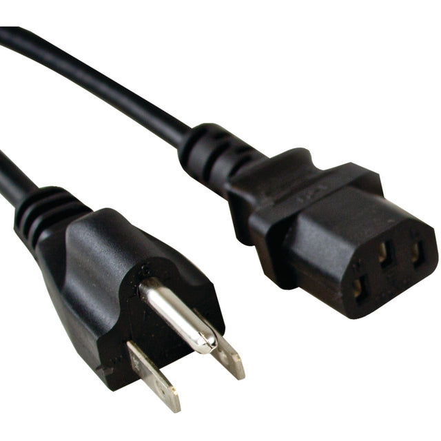 Vericom 3-Prong C13 Cord, 4 Ft.